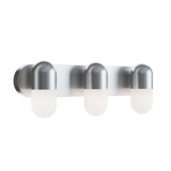 Afx Irvine LED Vanity 24'', Satin Nickel IRVV2406LAJUDSN - main